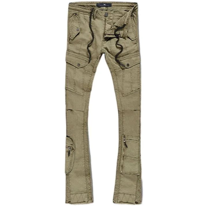 Jordan Craig Martin Stacked Aviation Cargo Pants (Sage) JTF220 Confident Men's High Confident Men's High