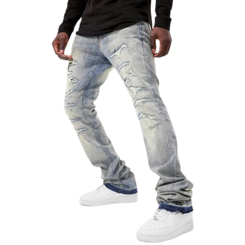 Jordan Craig Martin Stacked Crouching Tiger Denim (Desert Storm) JTF91628 Earthy Men's Sustainable  Earthy Men's Sustainable 