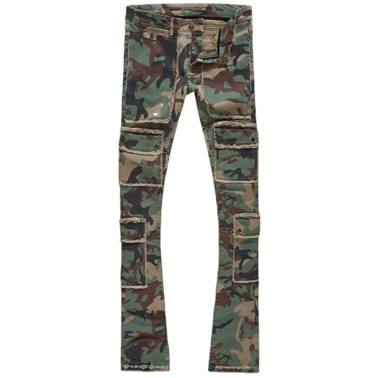 Jordan Craig Martin Stacked El Dorado Cargo Pants (Vintage Camo) JTF218C Classic Men's Pin Classic Men's Pin