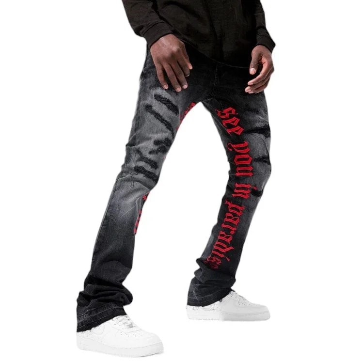 Jordan Craig Martin Stacked See You In Paradise Denim (Black Shadow) JTF1154 Laid Laid