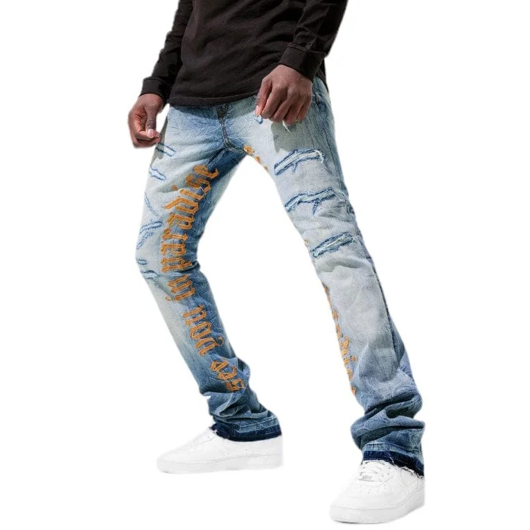 Jordan Craig Martin Stacked See You In Paradise Denim (Lager) JTF1154 Sophisticated Men's  Sophisticated Men's 