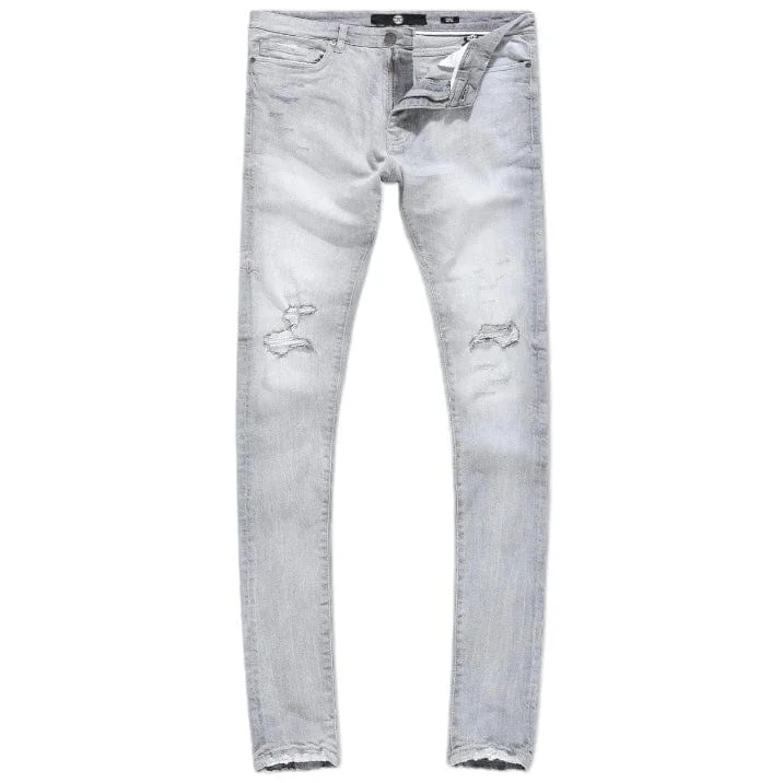 Jordan Craig Ross Asbury Denim (Cement Wash) JR1078D Polished Men's Satin Polished Men's Satin