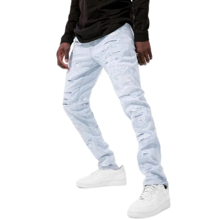 Jordan Craig Sean Frankenstein Denim (Iced White) JS1160 Polished Men's Satin Polished Men's Satin