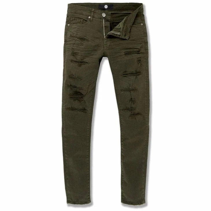 Jordan Craig Sean Tribeca Twill Pants (Army Green) JS955R Cozy Men's Winter Cozy Men's Winter