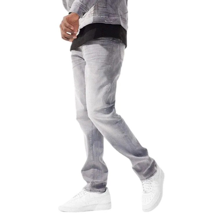 Jordan Craig Collins Amsterdam Pure Monochrome Denim (Arctic Grey) JC358 Laid Laid