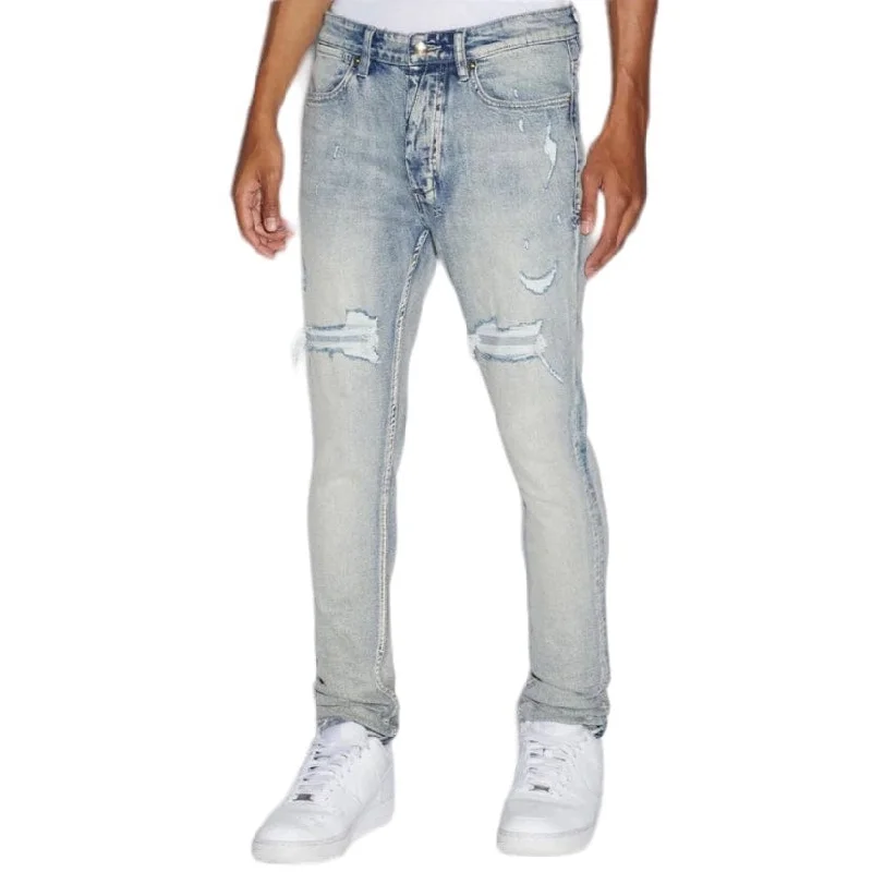 Ksubi Van Winkle Punk Gold Denim (Light Blue Stone Wash) MSP24DJ036 Relaxed Men's Beach Relaxed Men's Beach