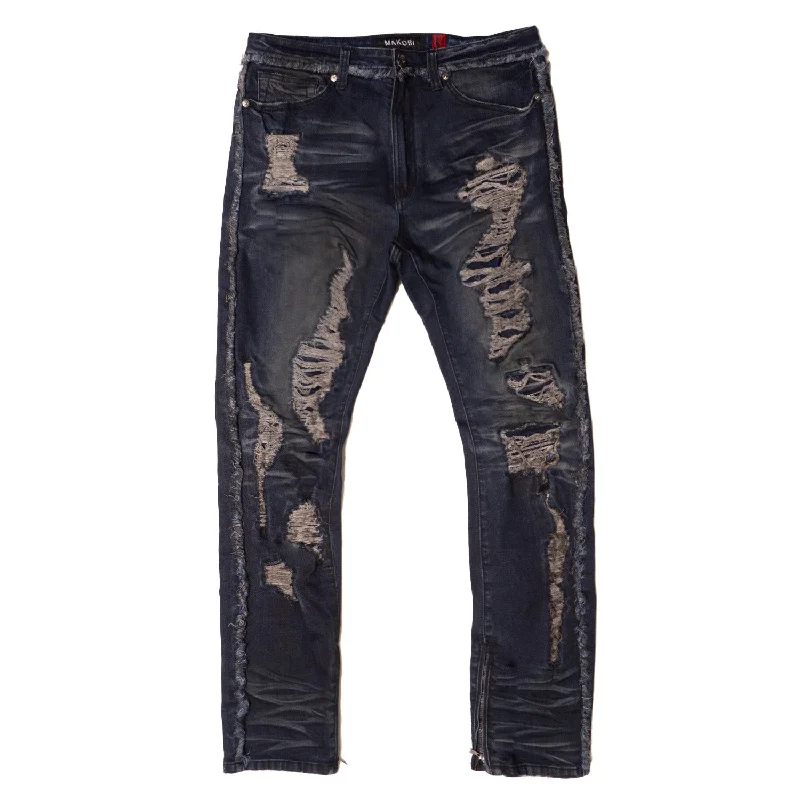 M1973 Danielli 34" Semi Stacked Jeans - Vintage Refined Men's European Refined Men's European