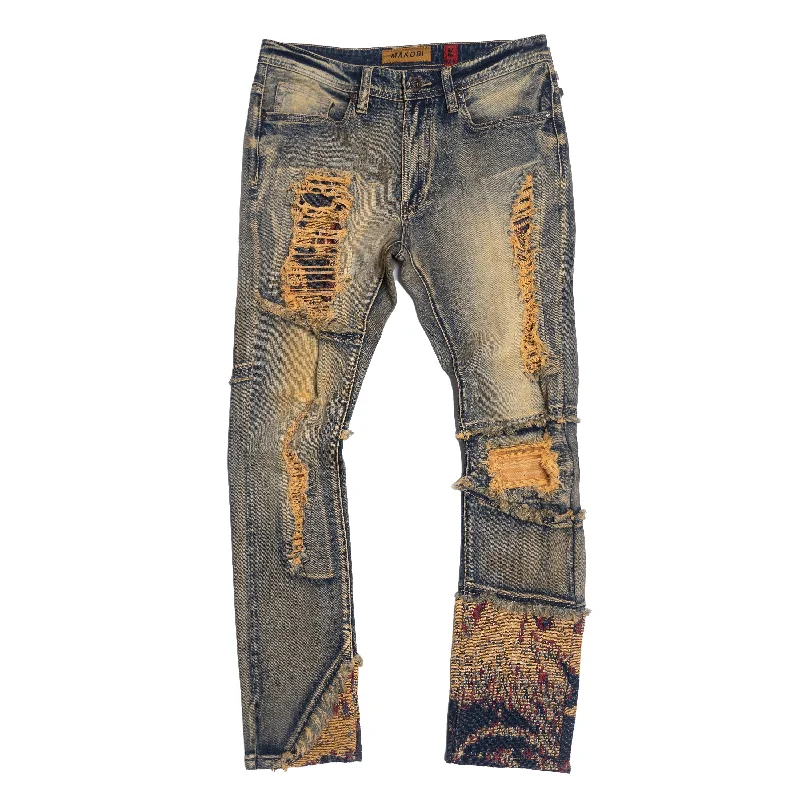 M1994 Bagnoli Tapestry Jeans - Dirt Bold Men's Animal Bold Men's Animal