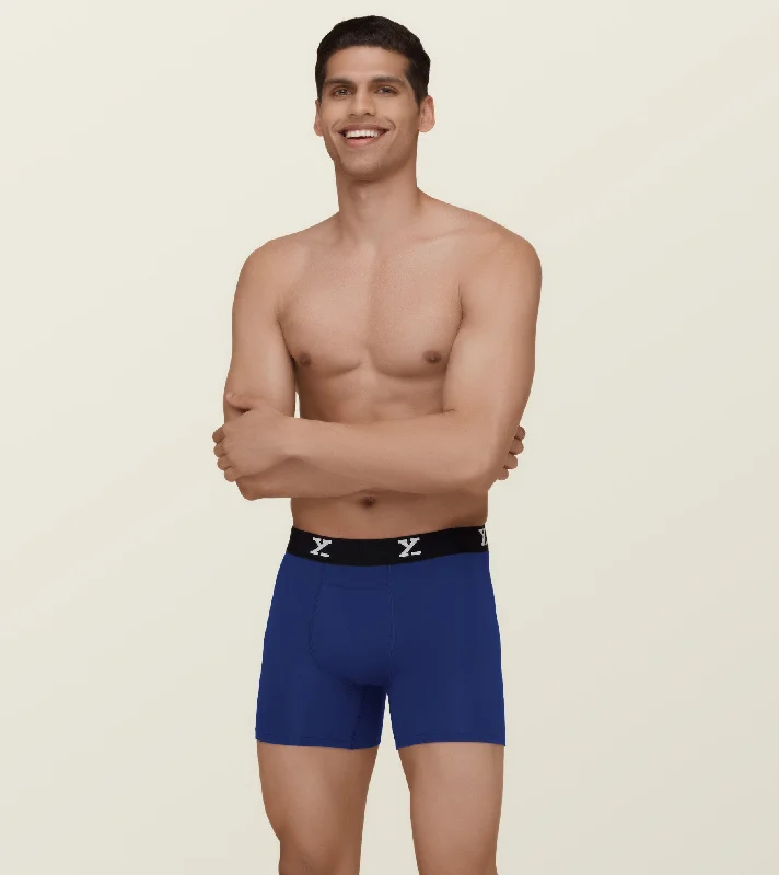 Ace Modal Boxer Briefs Imperial Blue Laid Laid