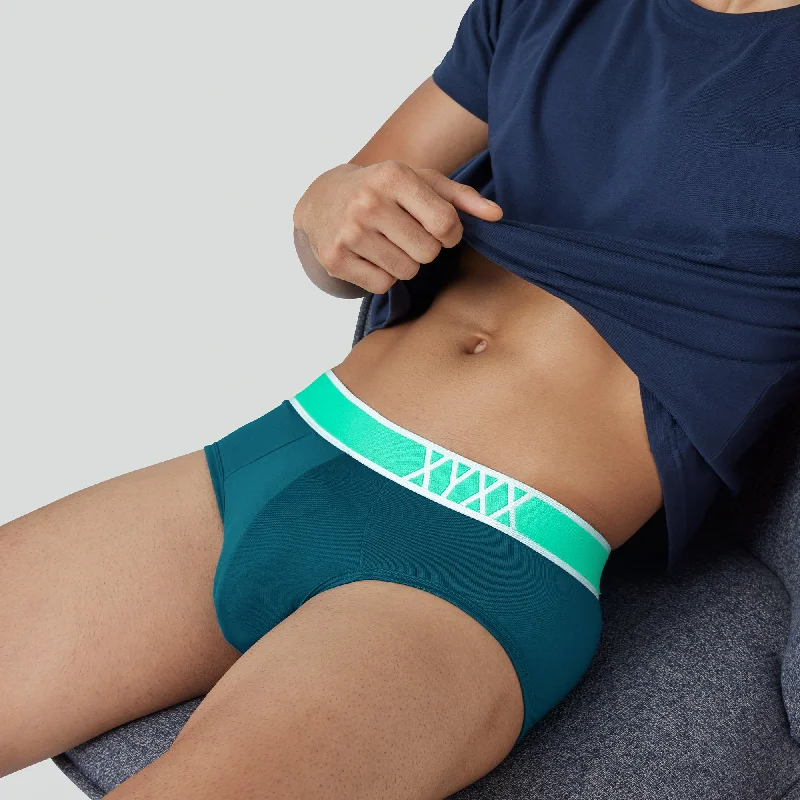 Volt Modal Pop Briefs Emerald Green Modern Men's  Modern Men's 