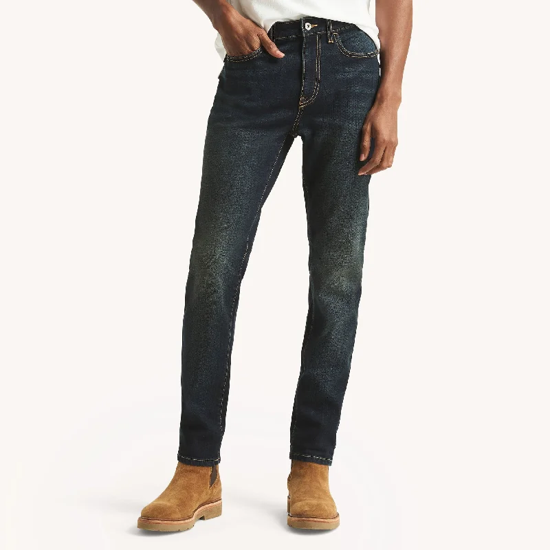 Nautica Mens Athletic Slim Stretch Denim Organic Organic