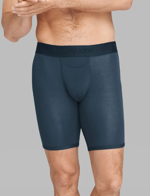 Second Skin Boxer Brief 8" Sleek Men's Contemporary  Sleek Men's Contemporary 