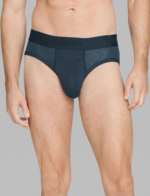 Second Skin Brief Sleek Men's Metallic Sleek Men's Metallic