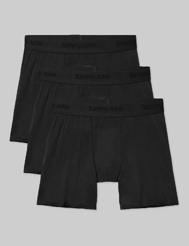 Second Skin Relaxed Fit Boxer 6" (3-Pack) Modern Men's Tech Modern Men's Tech