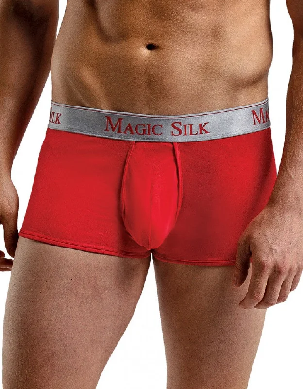 Magic Silk Men's Silk Knit Pouch Trunk MS-7186 Traditional Men's Country Traditional Men's Country