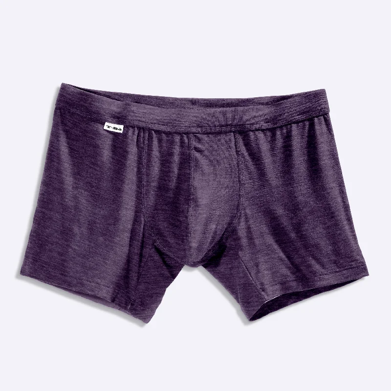 The Acai Purple Heather Boxer Brief Masculine Men's  Masculine Men's 