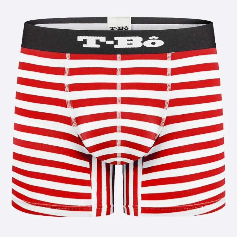 The Ballsy Molten Lava Stripes Boxer Brief Casual Men's Short Casual Men's Short