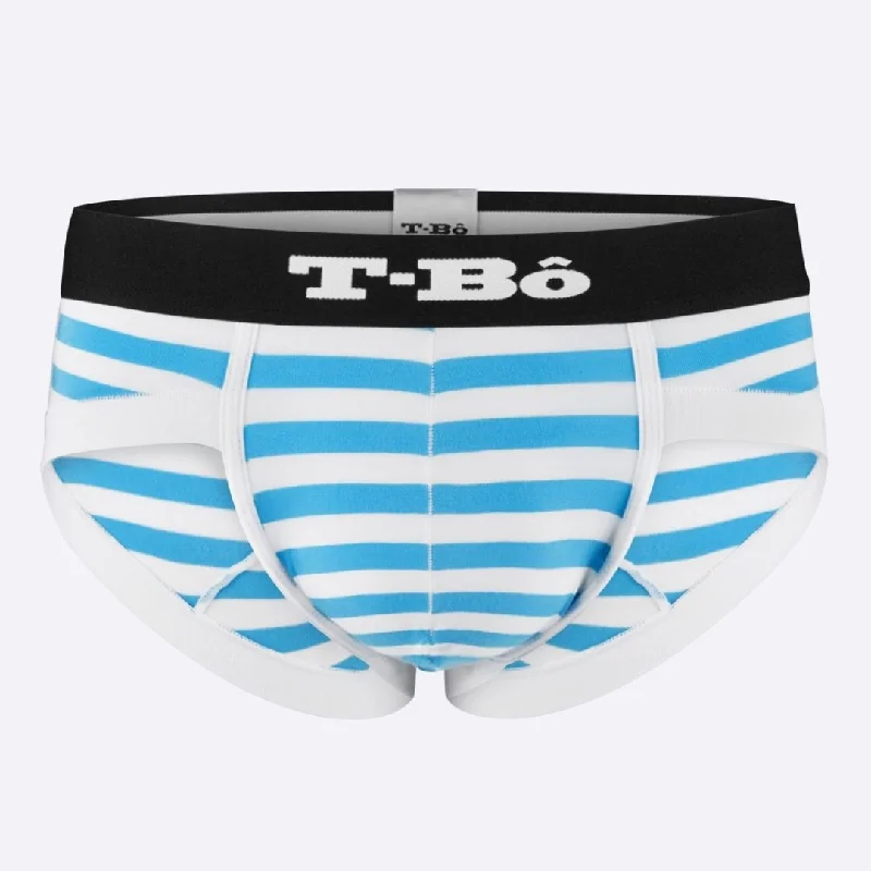 The Ballsy Norse Blue Stripes Brief Hip Men's Retro Hip Men's Retro