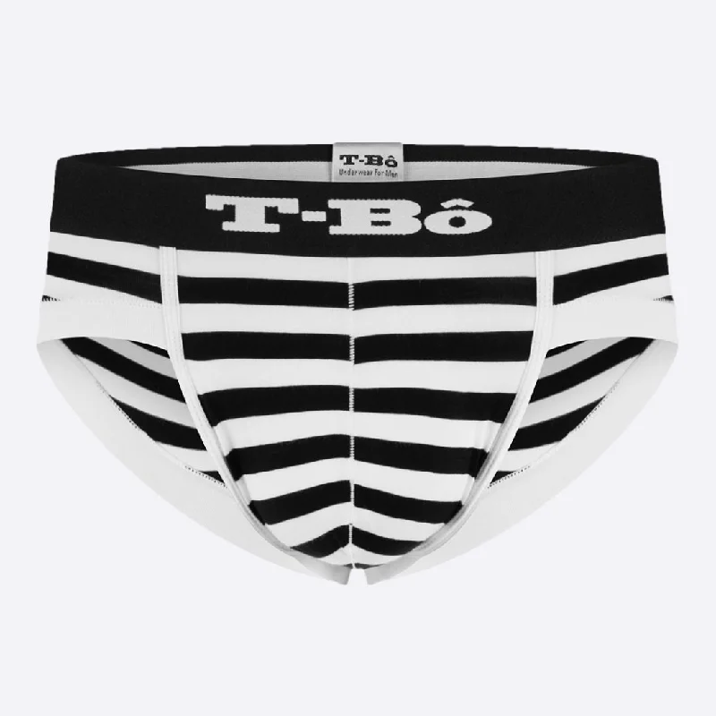 The Ballsy Pirate Black Stripes Brief Tough Men's Tactical Tough Men's Tactical