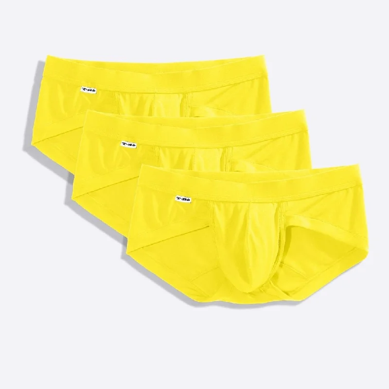 The Carnival Yellow Brief Casual Men's Short Casual Men's Short