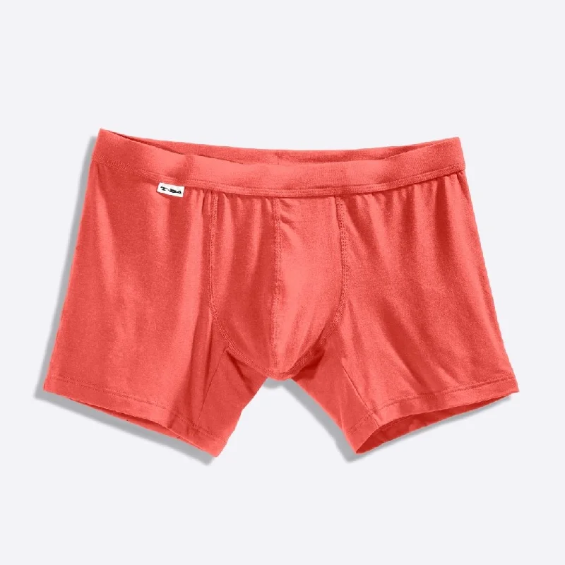 The Hot Coral Boxer Brief Practical Men's Multi Practical Men's Multi