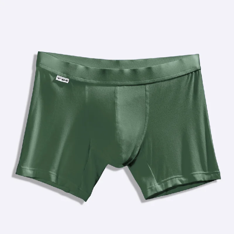 The Vintage Green Boxer Briefs Unique Men's Upcycled Unique Men's Upcycled