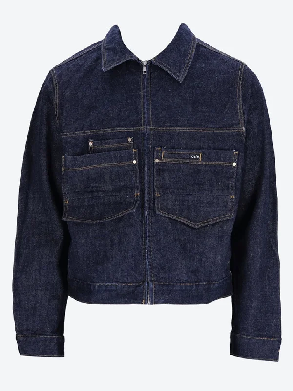 Denim jacket Trendy Men's Scandinavian Trendy Men's Scandinavian