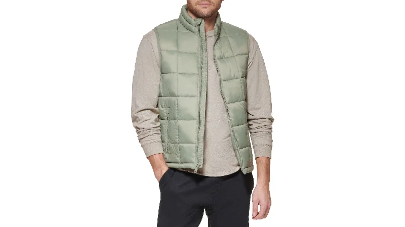 Box Quilt Puffer Vest, Regular Fit Refined Men's Classic  Refined Men's Classic 