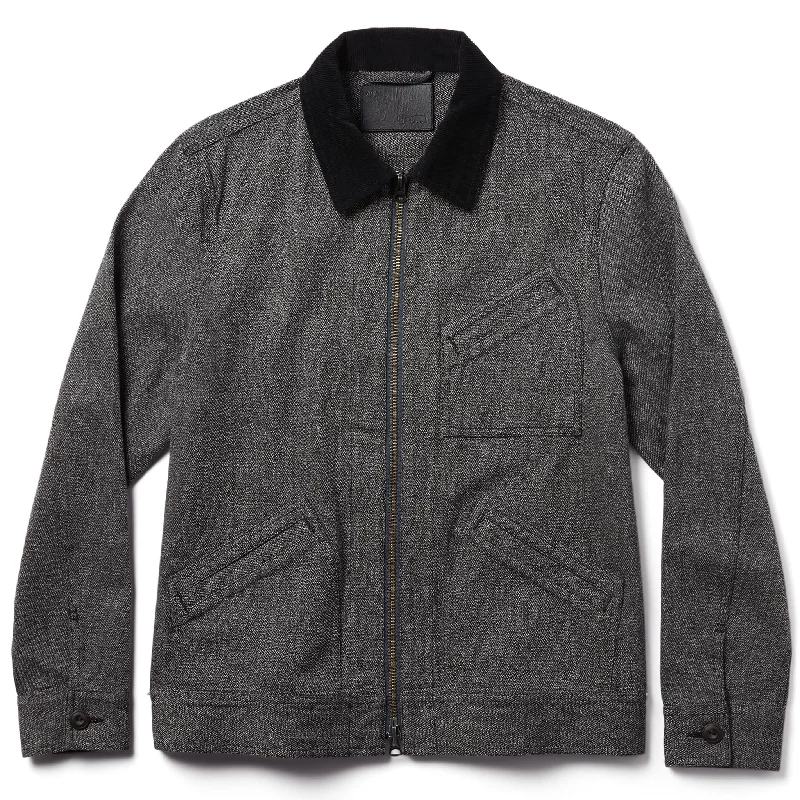 The Ignition Jacket in Indigo Salt and Pepper Hip Men's Urban Hip Men's Urban