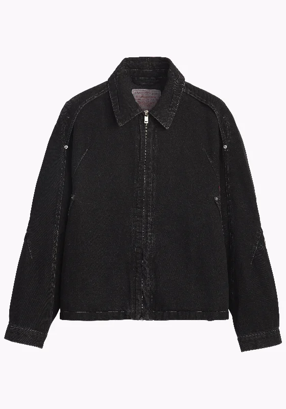 KIKO KOSTADINOV x LEVI'S 000GK-0000 DENIM JACKET BLACK (New season FW24) Dynamic Men's Moto Dynamic Men's Moto