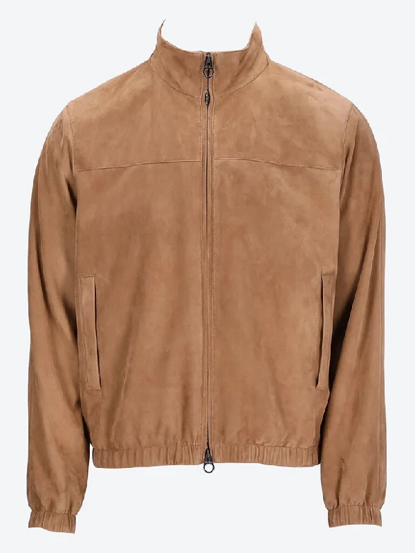 Loro piana lowered suede bomber Confident Men's High Confident Men's High