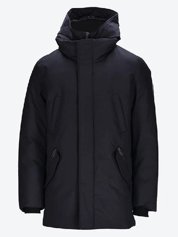 Edward-nfr hooded coat Laid Laid