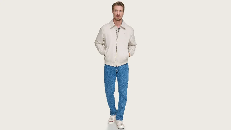 Microtwill Relaxed Bomber Jacket Practical Men's Quick Practical Men's Quick