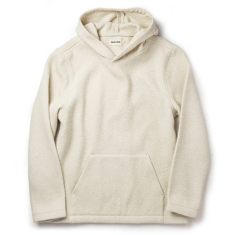 The Nomad Hoodie in Natural Twill Sporty Men's Athleisure  Sporty Men's Athleisure 