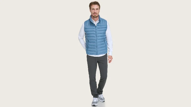 Packable Puffer Vest Dapper Men's Bow Dapper Men's Bow