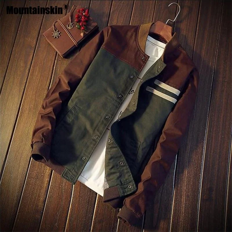 Patchwork Spring Jacket Dynamic Men's Moto Dynamic Men's Moto