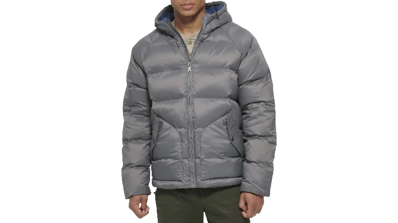 Recycled Nylon Puffer Parka Confident Men's Power Confident Men's Power