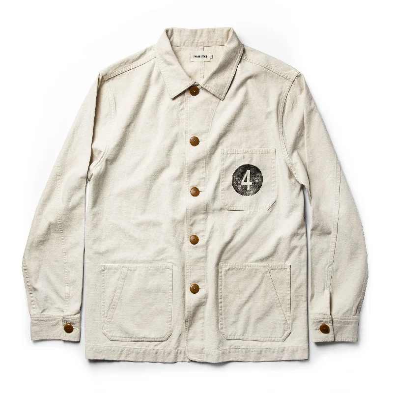 The Fourtillfour Ojai Jacket in Natural Reverse Sateen Dynamic Men's Glow Dynamic Men's Glow