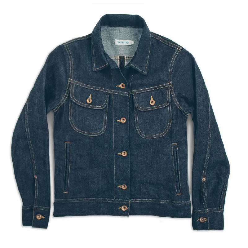 The Pacific Jacket in Cone Mills Stretch Selvage Youthful Men's Anime Youthful Men's Anime