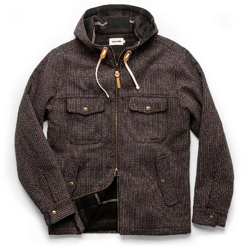 The Winslow Parka in Wool Beach Cloth Unique Men's Patch Unique Men's Patch